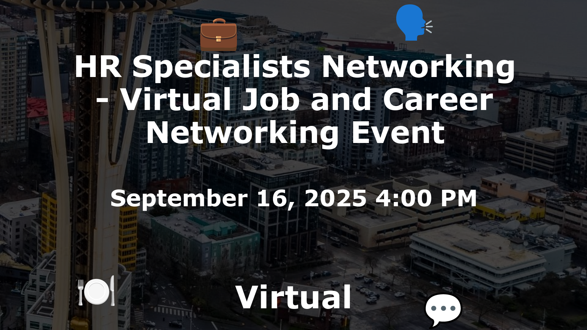 HR Specialists Networking - Virtual Job and Career Networking Event event image